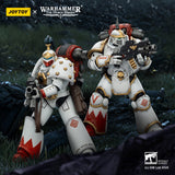 [Pre-Order]1/18 JOYTOY Action Figure Warhammer The Horus Heresy White Scars MKIll MKVI Tactical Legionary