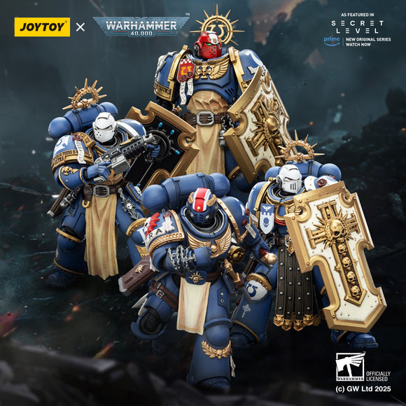 [Pre-Order]1/18 JOYTOY Action Figure 40K Ultramarines Titus Metaurus Levantus Torvald