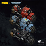[Pre-Order]1/18 JOYTOY Action Figure Warhammer 40K Blood Angels Space Wolves Raven Guard Raider-pattern Combat Bike with twin-linked bolt rifles