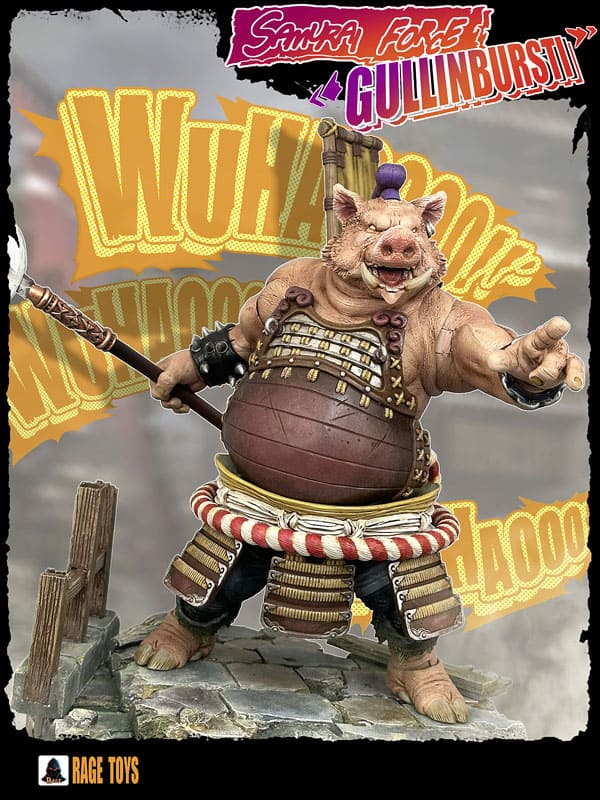 Pre-Order]Fury Toys 1/12 7inches Action Figure Wave 4 Rage Samurai