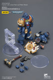 [Pre-Order]1/18 JOYTOY Action Figure Warhammer 40K Ultramarines Captain with Jump Pack and Relic Shield