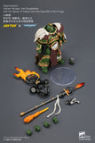 [Pre-Order]1/18 JOYTOY Action Figure Warhammer 40K Salamanders Vulkan He'stan, the Forgefather with the Spear of Vulkan and the Gauntlet of the Forge