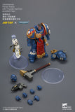 [Pre-Order]1/18 JOYTOY Action Figure Warhammer 40K Ultramarines Ferren Areios with Thunder Hammer and Bolt Pistol