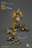 [Pre-Order]1/18 JOYTOY Action Figure Warhammer 40K Death Guard Plague Marine 1 with Boltgun and Icon of Despair
