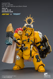 [Pre-Order]1/18 JOYTOY Action Figure Warhammer 40K Imperial Fists Darnath Lysander with Thunder Hammer and Storm Shield