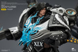 [Pre-Order]1/18 JOYTOY Action Figure Warhammer The Horus Heresy Raven Guard Corvus Corax, Primarch of the XIX Legion with artificer-crafted lightning talons, archaeotech pistols, and whip