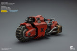 [Pre-Order]1/18 JOYTOY Action Figure Warhammer 40K Blood Angels Space Wolves Raven Guard Raider-pattern Combat Bike with twin-linked bolt rifles