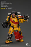[Pre-Order]1/18 JOYTOY Action Figure Warhammer The Horus Heresy Imperial Fists Herald Consul with Standard and Bolt Pistol