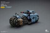 [Pre-Order]1/18 JOYTOY Action Figure Warhammer 40K Blood Angels Space Wolves Raven Guard Raider-pattern Combat Bike with twin-linked bolt rifles
