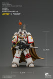 [Pre-Order]1/18 JOYTOY Action Figure Warhammer The Horus Heresy White Scars Legion Vigilator with Nemesis rifle and Bolt Pistol