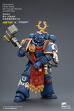 [Pre-Order]1/18 JOYTOY Action Figure Warhammer 40K Ultramarines Ferren Areios with Thunder Hammer and Bolt Pistol