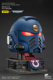 [Pre-Order]JOYTOY Action Figure Warhammer 40K Ultramarines Captain MkX Helmet & Display Stand