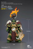 [Pre-Order]1/18 JOYTOY Action Figure Warhammer 40K Salamanders Vulkan He'stan, the Forgefather with the Spear of Vulkan and the Gauntlet of the Forge