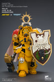 [Pre-Order]1/18 JOYTOY Action Figure Warhammer 40K Imperial Fists Darnath Lysander with Thunder Hammer and Storm Shield