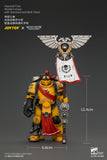 [Pre-Order]1/18 JOYTOY Action Figure Warhammer The Horus Heresy Imperial Fists Herald Consul with Standard and Bolt Pistol