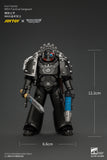 [Pre-Order]1/18 JOYTOY Action Figure Warhammer The Horus Heresy Iron Hands MkVI Tactical Sergeant with Bolter Plasma Pistol Power sword