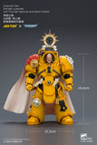 [Pre-Order]1/18 JOYTOY Action Figure Warhammer 40K Imperial Fists Darnath Lysander with Thunder Hammer and Storm Shield