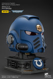 [Pre-Order]JOYTOY Action Figure Warhammer 40K Ultramarines Captain MkX Helmet & Display Stand