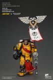 [Pre-Order]1/18 JOYTOY Action Figure Warhammer The Horus Heresy Imperial Fists Herald Consul with Standard and Bolt Pistol
