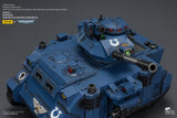[Pre-Order]JOYTOY Action Figure Warhammer 40K Ultramarines Predator Destructor with turret-mounted autocannon and sponson-mounted heavy bolters