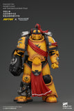 [Pre-Order]1/18 JOYTOY Action Figure Warhammer The Horus Heresy Imperial Fists Herald Consul with Standard and Bolt Pistol