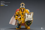 [Pre-Order]1/18 JOYTOY Action Figure Warhammer 40K Imperial Fists Darnath Lysander with Thunder Hammer and Storm Shield