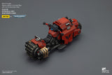 [Pre-Order]1/18 JOYTOY Action Figure Warhammer 40K Blood Angels Space Wolves Raven Guard Raider-pattern Combat Bike with twin-linked bolt rifles