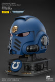 [Pre-Order]JOYTOY Action Figure Warhammer 40K Ultramarines Captain MkX Helmet & Display Stand