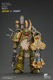 [Pre-Order]1/18 JOYTOY Action Figure Warhammer 40K Death Guard Plague Marine 1 with Boltgun and Icon of Despair