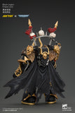 [Pre-Order]1/18 JOYTOY Action Figure Warhammer 40K Black Legion Chaos Lord with Power Fist, Plasma Pistol and Astartes Chainblade