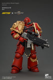 [Pre-Order]1/18 JOYTOY Action Figure Warhammer 40K Game Edition Blood Angels Veteran with Bolt Rifle, Chainsword and Bolt Pistol and Plasma Pistol