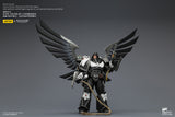 [Pre-Order]1/18 JOYTOY Action Figure Warhammer The Horus Heresy Raven Guard Corvus Corax, Primarch of the XIX Legion with artificer-crafted lightning talons, archaeotech pistols, and whip