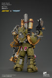 [Pre-Order]1/18 JOYTOY Action Figure Warhammer 40K Death Guard Plague Marine 1 with Boltgun and Icon of Despair