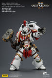 [Pre-Order]1/18 JOYTOY Action Figure Warhammer 40K Game Edition White Scars Assault Intercessor Champion with Thunder Hammer and Bolt Pistol