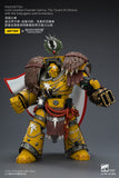 [Pre-Order]1/18 JOYTOY Action Figure Warhammer The Horus Heresy Imperial Fists Lord Castellan Evander Garrius, The Tyrant of Cthonia with the Subjugator and Incineratus