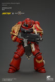 [Pre-Order]1/18 JOYTOY Action Figure Warhammer 40K Game Edition Blood Angels Veteran with Bolt Rifle, Chainsword and Bolt Pistol and Plasma Pistol