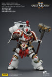 [Pre-Order]1/18 JOYTOY Action Figure Warhammer 40K Game Edition White Scars Assault Intercessor Champion with Thunder Hammer and Bolt Pistol