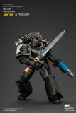 [Pre-Order]1/18 JOYTOY Action Figure Warhammer The Horus Heresy Iron Hands MkVI Tactical Sergeant with Bolter Plasma Pistol Power sword