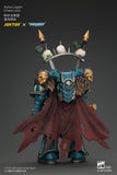[Pre-Order]1/18 JOYTOY Action Figure Warhammer 40K Alpha Legion Chaos Lord with Plasma Pistol and Accursed Wea pon