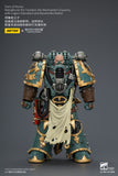 [Pre-Order]1/18 JOYTOY Action Figure Warhammer The Horus Heresy Sons of Horus Maloghurst the Twisted, the Warmaster's Equerry with Legion Standard and Banestrike Bolter