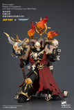 [Pre-Order]1/18 JOYTOY Action Figure Warhammer 40K Black Legion Master of Possession with Staff of Possession and Bolt Pistol