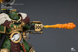 [Pre-Order]1/18 JOYTOY Action Figure Warhammer 40K Salamanders Vulkan He'stan, the Forgefather with the Spear of Vulkan and the Gauntlet of the Forge