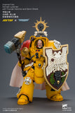 [Pre-Order]1/18 JOYTOY Action Figure Warhammer 40K Imperial Fists Darnath Lysander with Thunder Hammer and Storm Shield