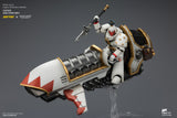 [Pre-Order]1/18 JOYTOY Action Figure Warhammer The Horus Heresy White Scars Legion Shamshir Jetbike