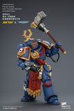 [Pre-Order]1/18 JOYTOY Action Figure Warhammer 40K Ultramarines Ferren Areios with Thunder Hammer and Bolt Pistol