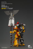 [Pre-Order]1/18 JOYTOY Action Figure Warhammer The Horus Heresy Imperial Fists Herald Consul with Standard and Bolt Pistol