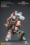 [Pre-Order]1/18 JOYTOY Action Figure Warhammer 40K Game Edition White Scars Assault Intercessor Champion with Thunder Hammer and Bolt Pistol