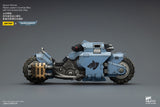 [Pre-Order]1/18 JOYTOY Action Figure Warhammer 40K Blood Angels Space Wolves Raven Guard Raider-pattern Combat Bike with twin-linked bolt rifles