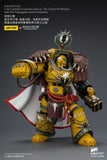[Pre-Order]1/18 JOYTOY Action Figure Warhammer The Horus Heresy Imperial Fists Lord Castellan Evander Garrius, The Tyrant of Cthonia with the Subjugator and Incineratus