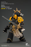[Pre-Order]1/18 JOYTOY Action Figure Warhammer The Horus Heresy Imperial Fists Champion Consul with Combi-Melta and Power Sword